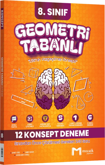 8.SINIF MOZAİK DENEME 12Lİ GEOMETRİ TABANLI - 2026